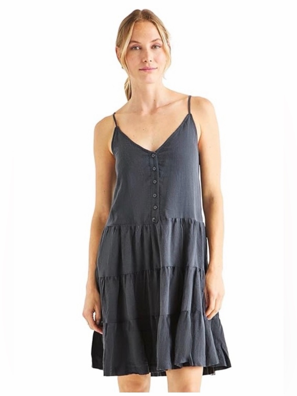 Sz M Like New Splendid great Shannon Tiered mini dress